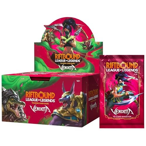 Riftbound Tcg - Booster Box Rifbound League of Legends Vendetta (24 Packs)