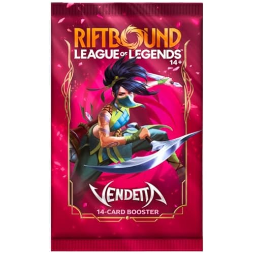 Riftbound Tcg - Booster Box Rifbound League of Legends Vendetta (24 Packs)