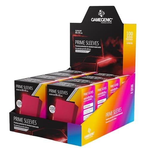 Protector GG Prime Sleeves 66x91 Red (100)