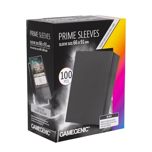 Protector GG Prime Sleeves 66x91 Black (100)