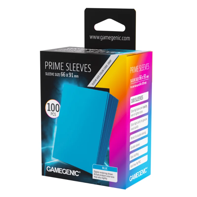 Protector GG Prime Sleeves 66x91 Blue (100)