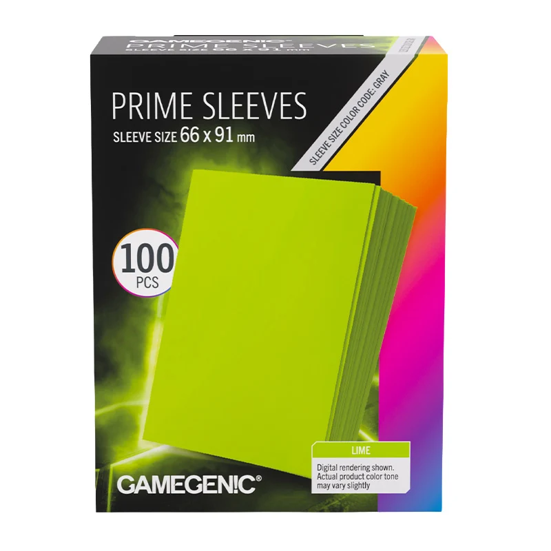 Protector GG Prime Sleeves 66x91 Lime (100)