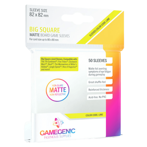 Sleeves GG Big Square 82X82mm (50s)