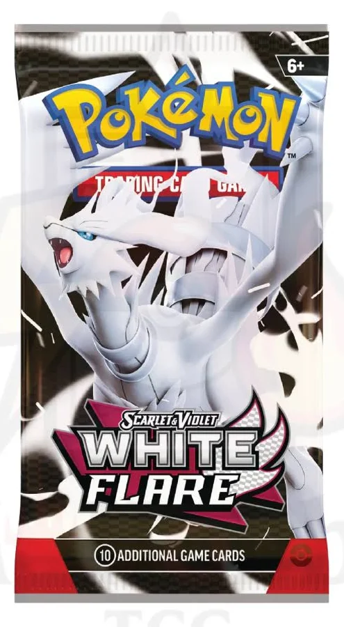Pokémon Tcg - Sobre Edición Fulgor Negro Y Llama Blanca (Esp)