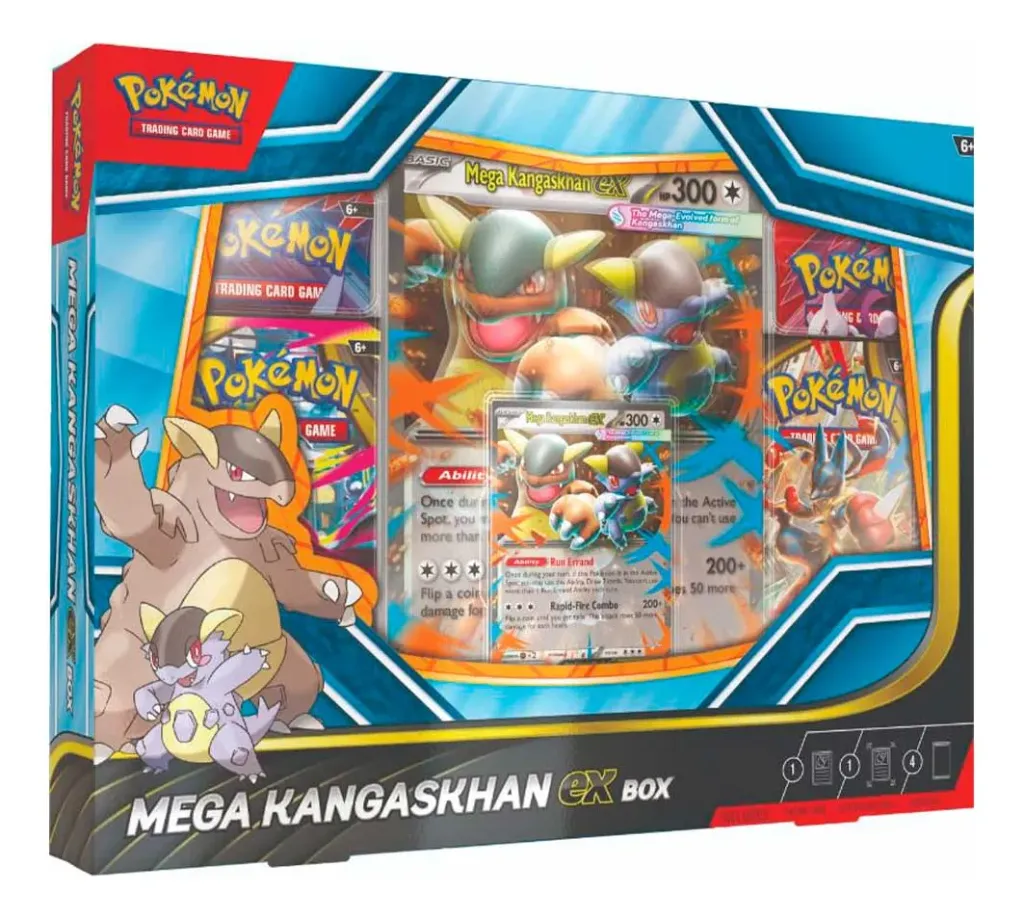Pokémon Tcg - Caja Mega Kangaskhan Ex Box (Esp)