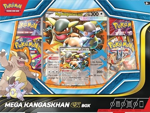 Pokémon Tcg - Mega Kangaskhan Ex Box (Ing)