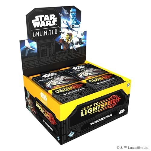 Star Wars Tcg - Booster Inlimited Jump Ligthspeed 24 Packs