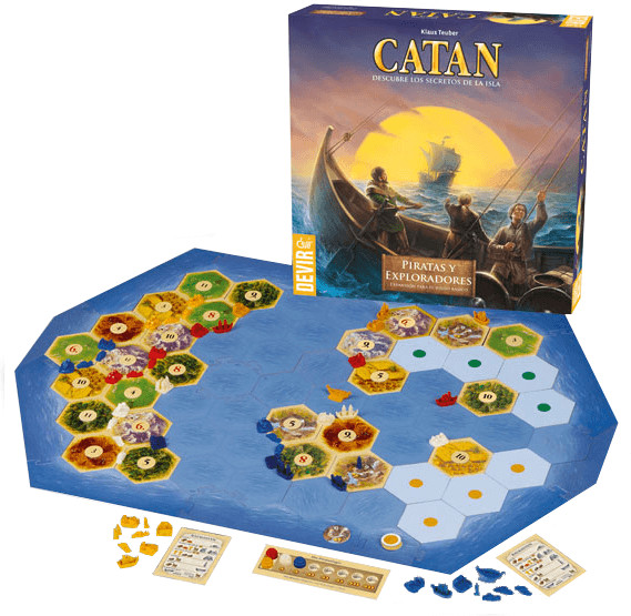 Catan Piratas Y Exploradores (Exp)