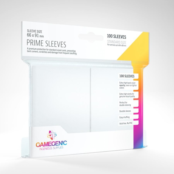 Sleeve GG Prime 66x91mm White (100s)