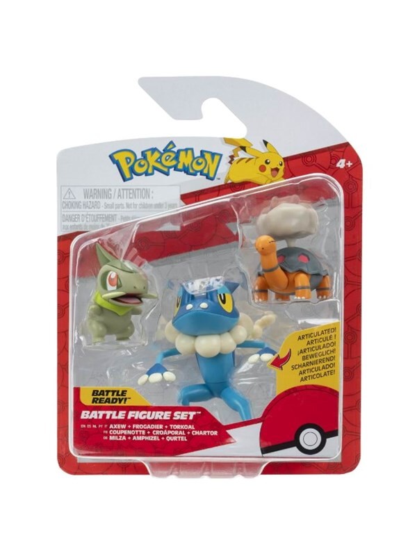 Pokémon Figura Batalla (3p)