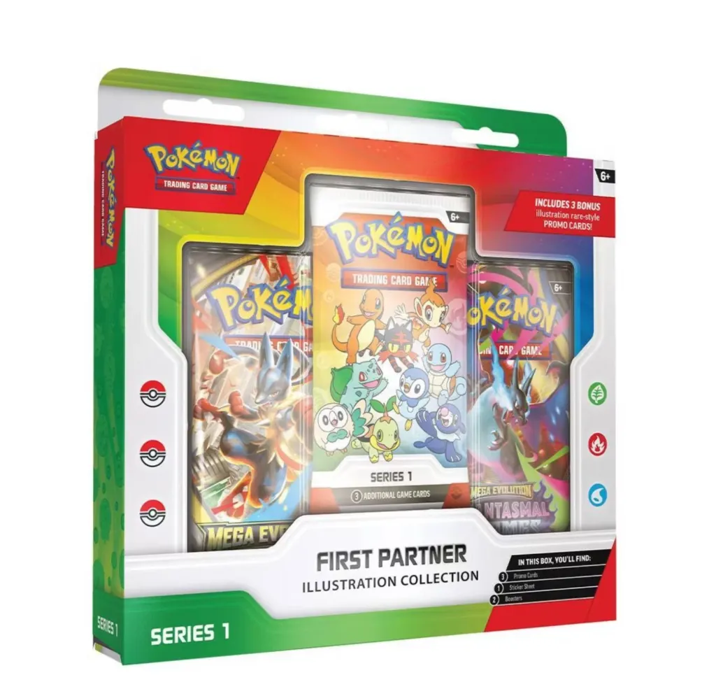 Pokémon Tcg - Ascended Heroes First Partner Illustration Collection (Q1 2026) (Ing)