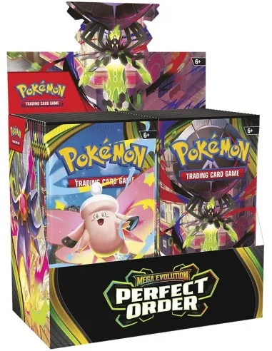 Pokémon Tcg - Booster Box 36p Perfect Order (Esp)