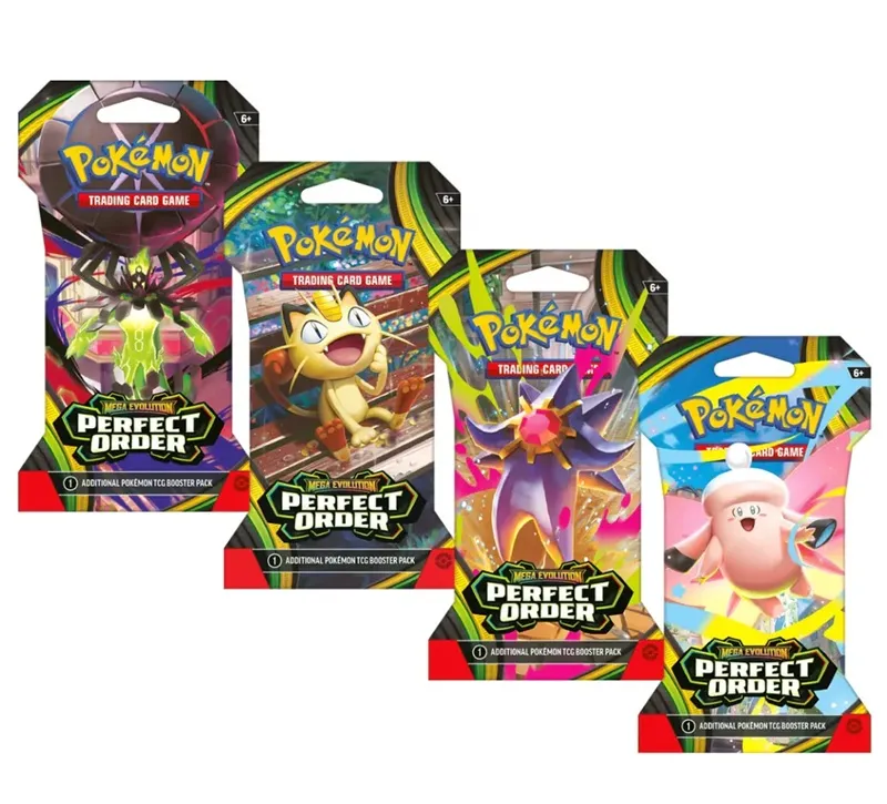 Pokémon Tcg - Sleeved Booster Perfect Order (Esp)