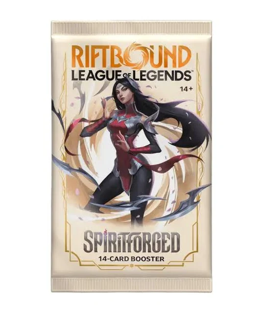 Riftbound Tcg - Card Booster Rifbound League of Legends Spiritforged