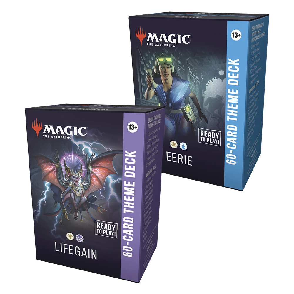 Mtg - 60-Card Theme Deck Secrets of Strixhaven Lifegain / Eerie (Ing)