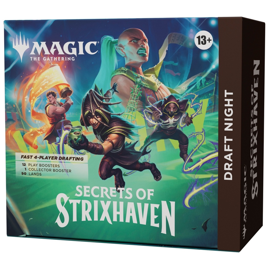 Mtg - Draft Nigth Secrets of Strixhaven (Ing)