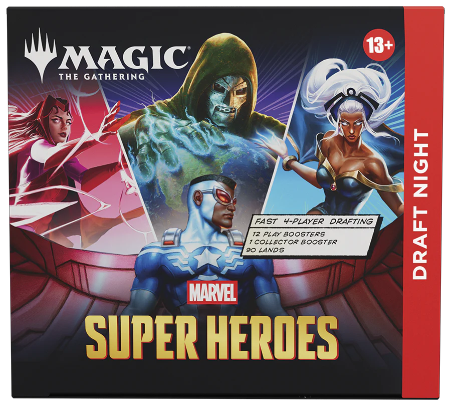 Mtg - Draft Night Marvel Super Heroes (Ing)