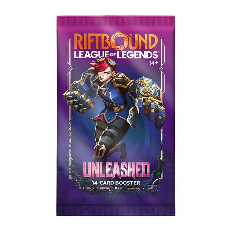 Riftbound Tcg - Card Booster Rifbound League of Legends Unleashed