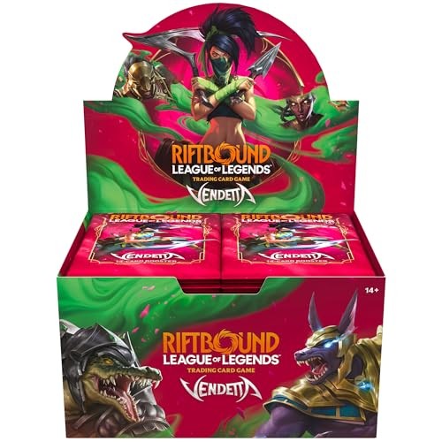 Riftbound Tcg - Booster Box Rifbound League of Legends Vendetta (24 Packs)